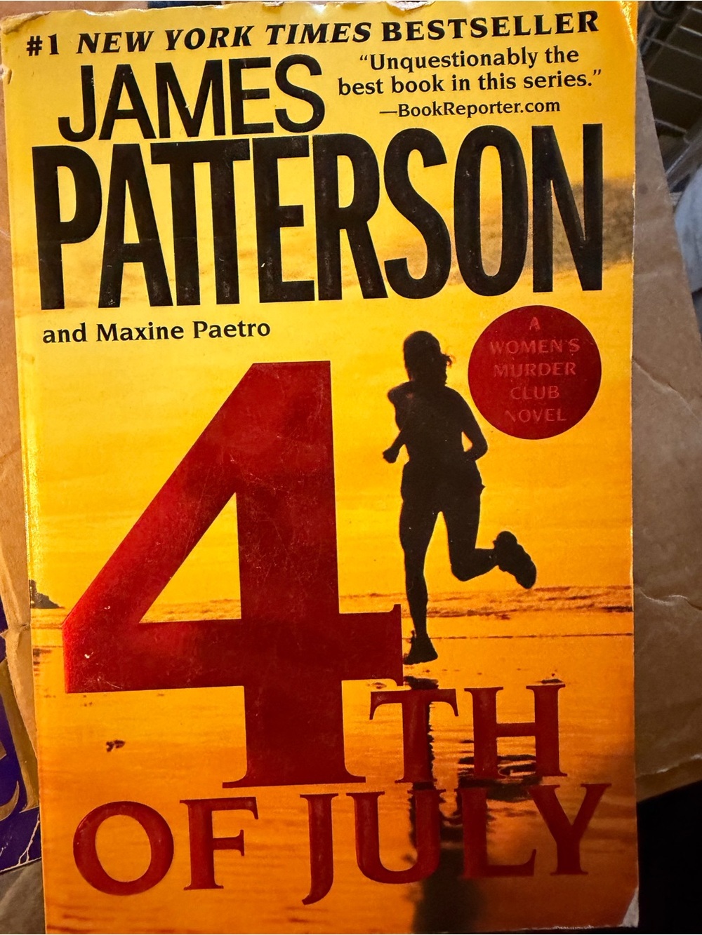 4th of July - Yellow Cover, Red Accents